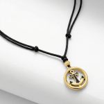 Мъжко колие със златна котва Anchor