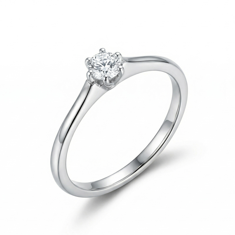 Диамантен годежен пръстен със шест щифта ALEXANDRA