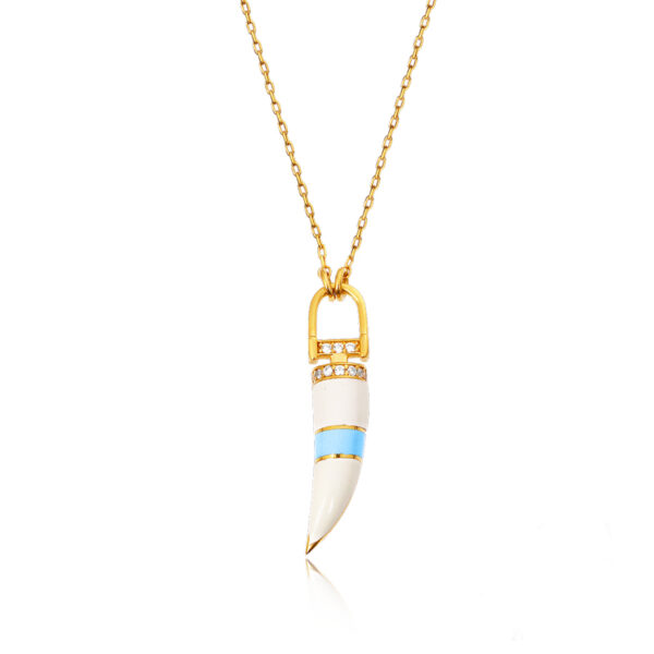 Колие жълто злато IVORY