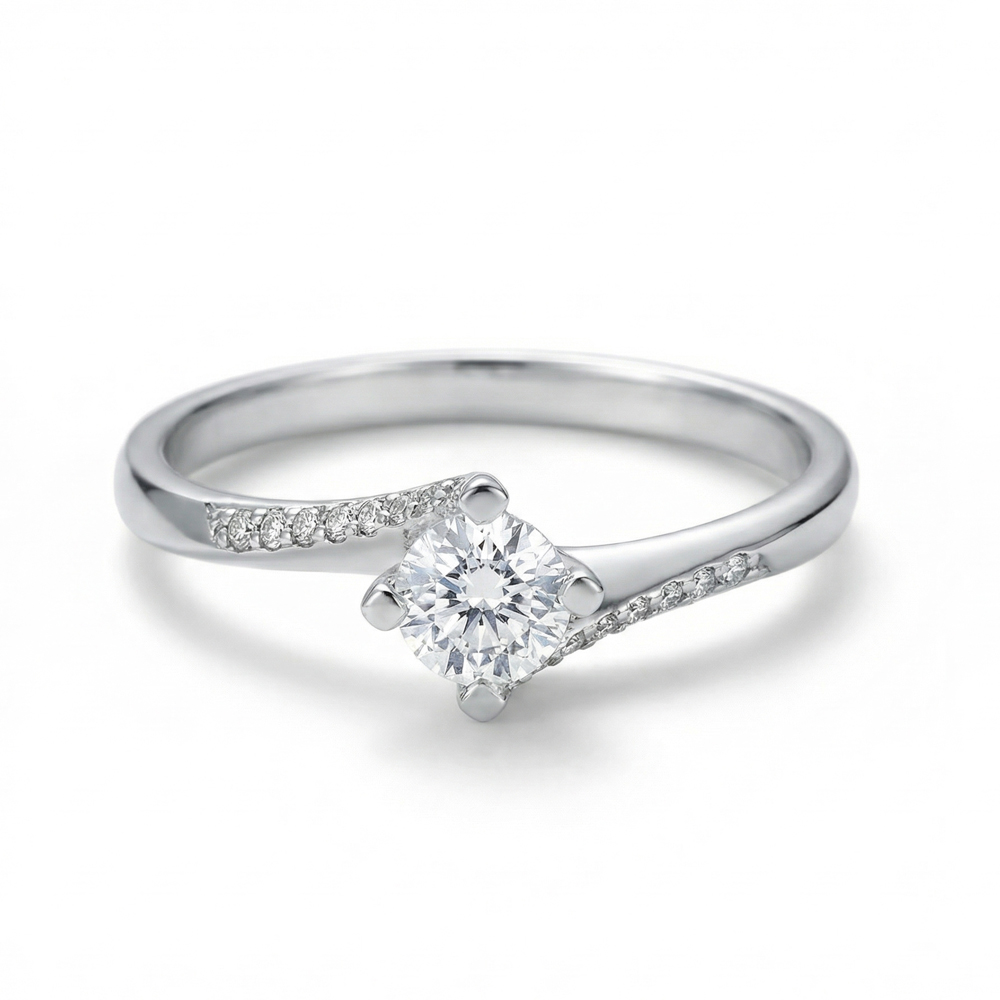 Диамантен годежен пръстен Ashley