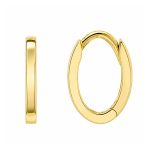 Халки жълто злато Classic Hoops