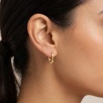 Златни обеци Classic Hoops