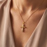 Двуцветен златен кръст ETERNAL UNITY
