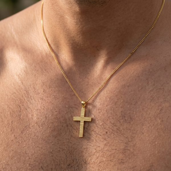 Златен кръст Classic Faith 14К жълто злато