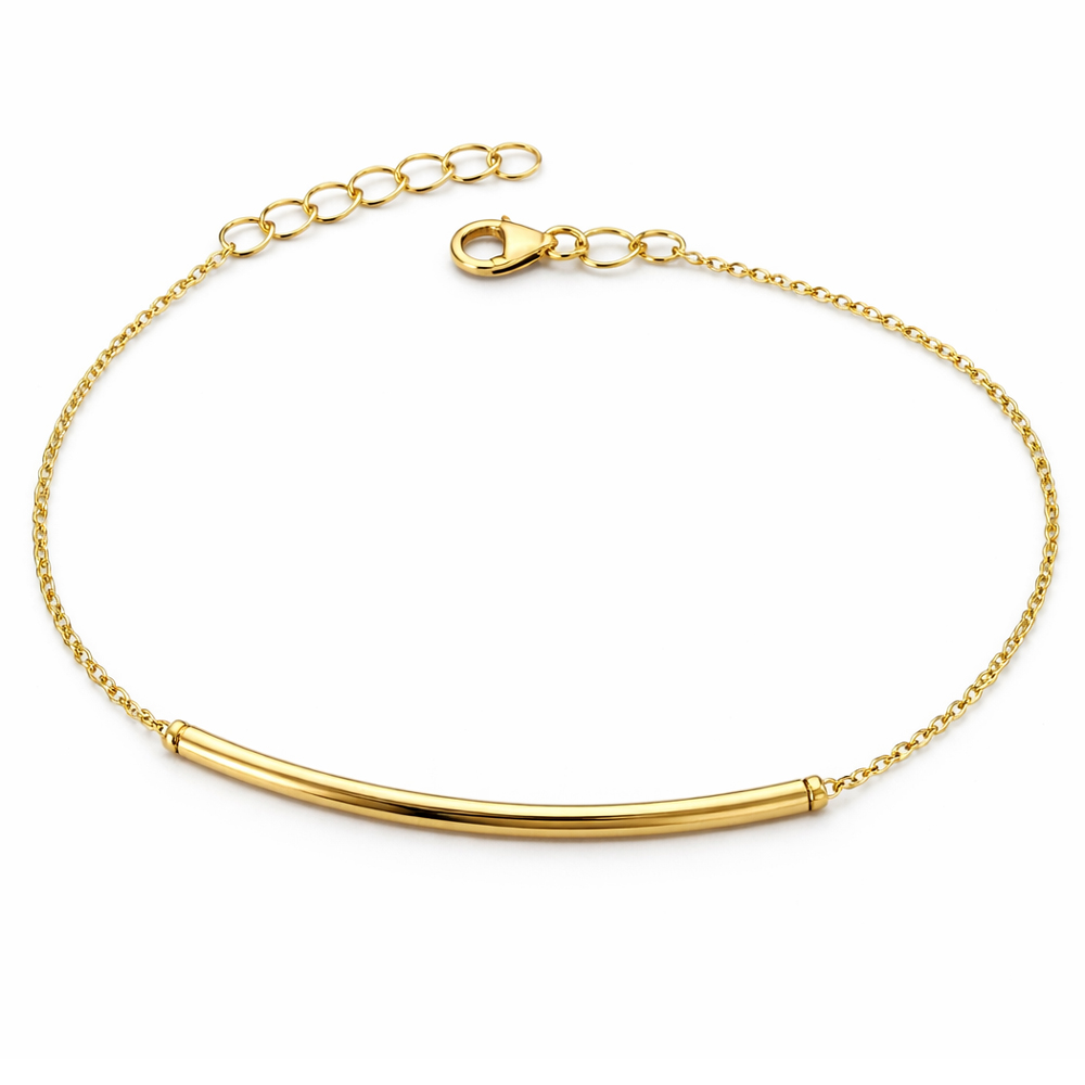 Дамска златна гривна LINEA