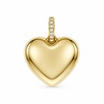 Златна висулка сърце Golden Heart