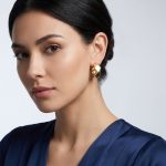 Златни геометрични обеци ORVÉNA