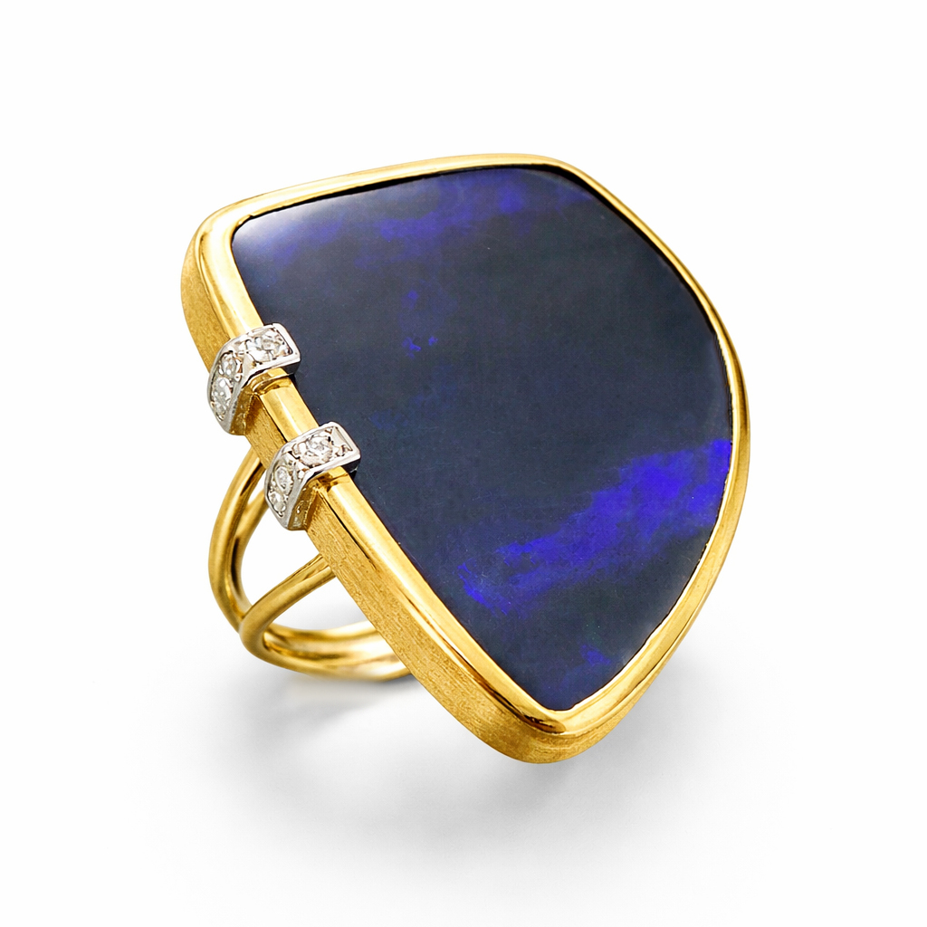 Златен пръстен OPALÉA NOCTURNE