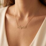 Златно колие с име по избор
