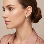 Висящи обеци халки ELEONORA