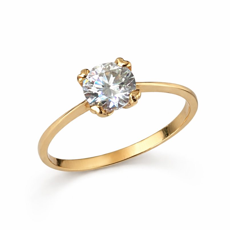 Годежен пръстен жълто злато ELL 3