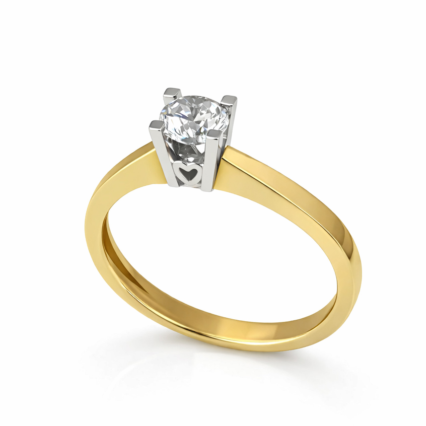 Годежен пръстен жълто злато MERY