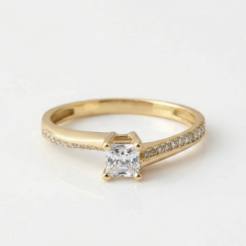 Годежен пръстен жълто злато NELI.