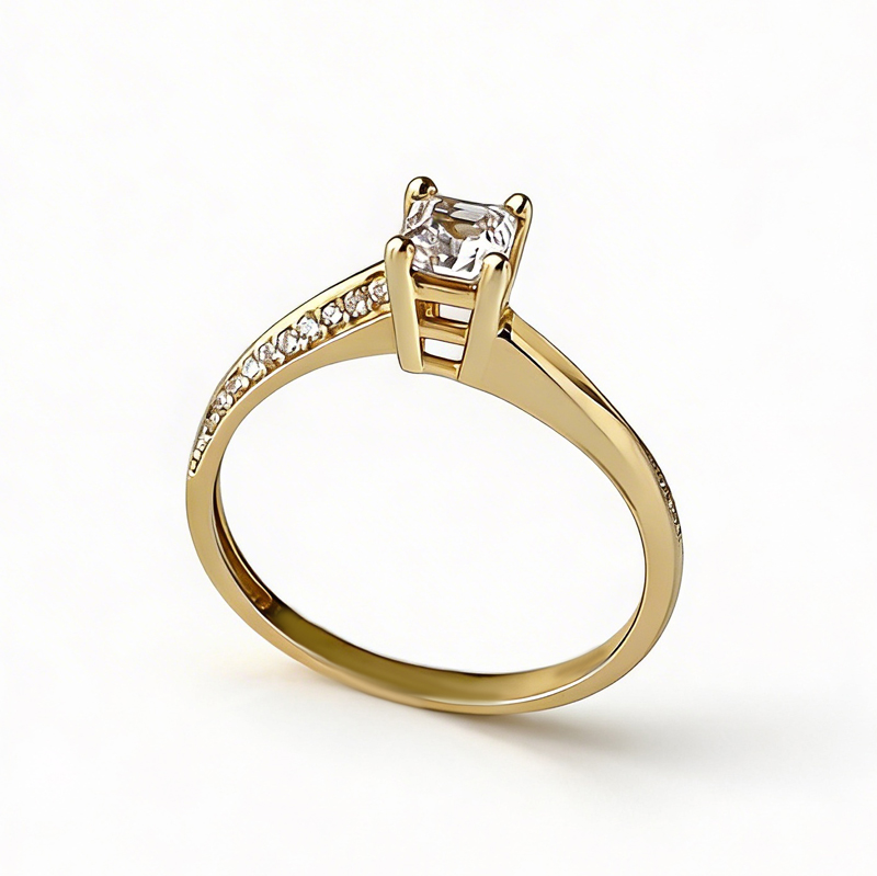 Годежен пръстен жълто злато NELI.