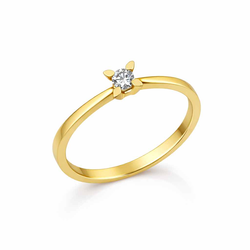 Годежен пръстен жълто злато TARITA