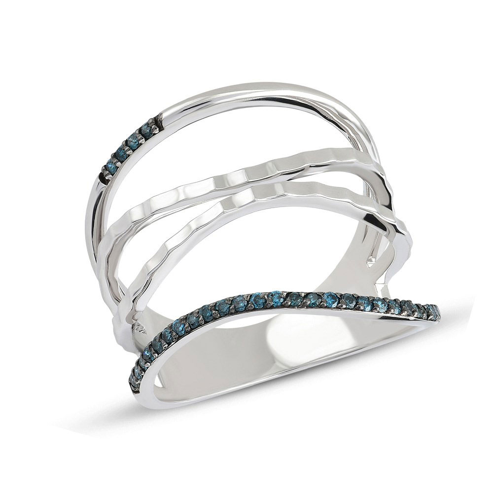 Пръстен бяло злато VANESSA