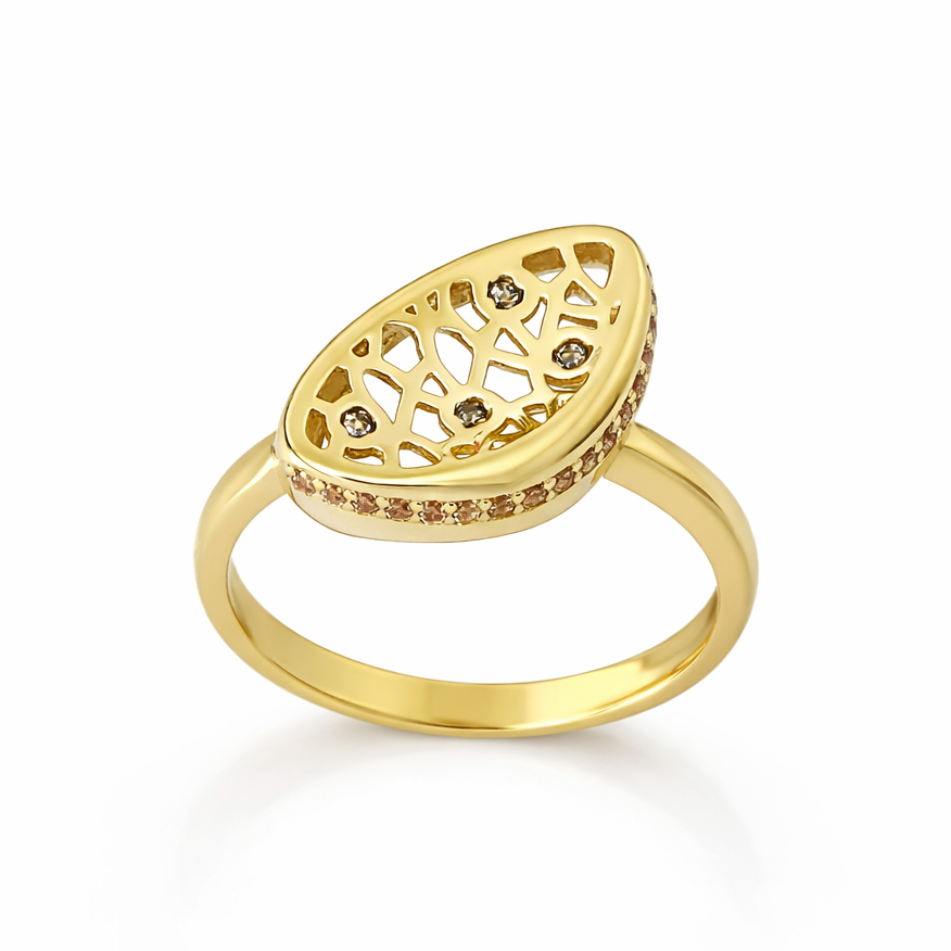 Пръстен жълто злато MERI