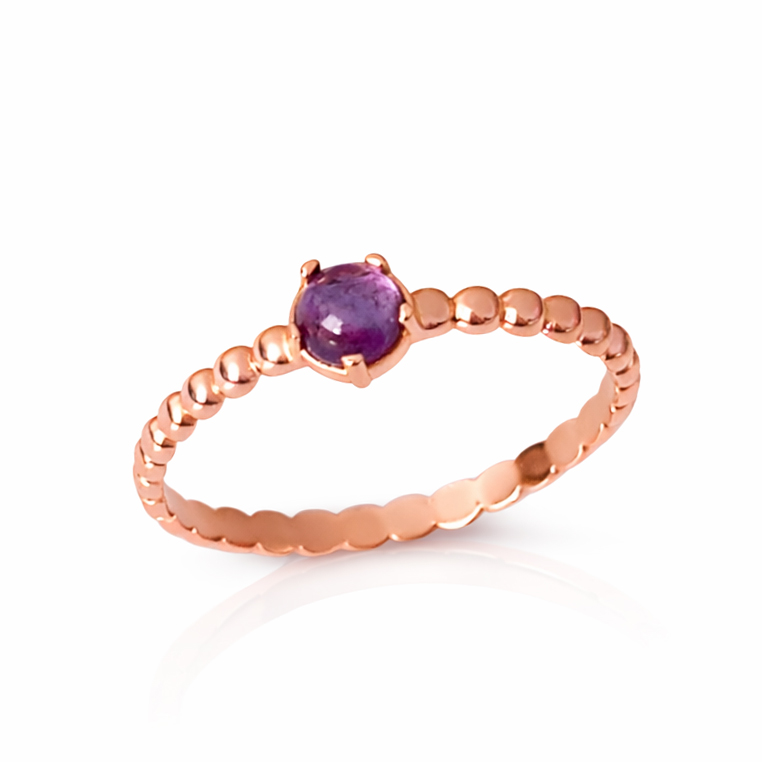 Розово злато пръстен AMANDA