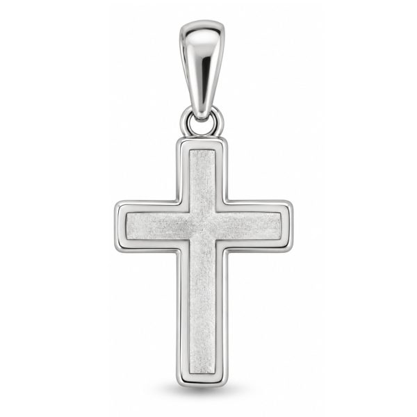 Кръст бяло злато Unity in Faith | GOLD ADDICTED