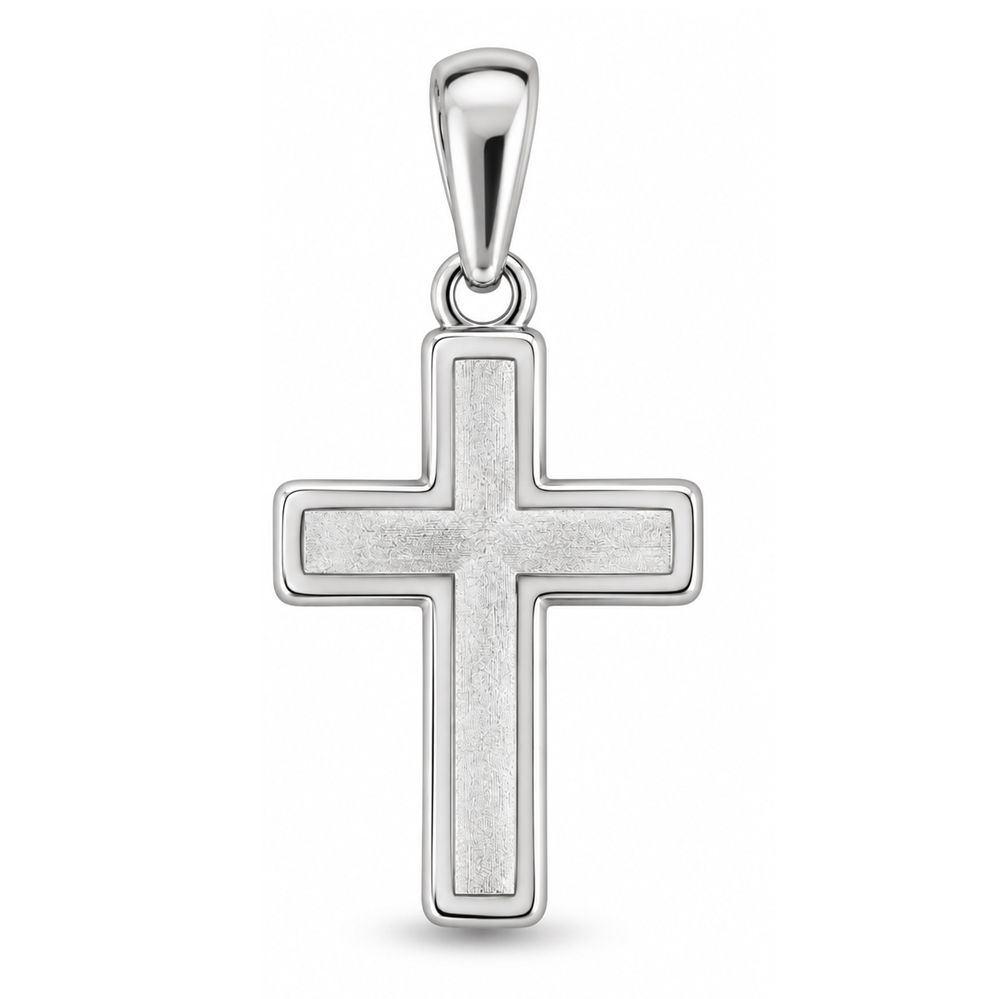 Кръст бяло злато Unity in Faith