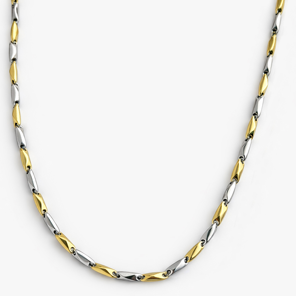 Мъжки златен синжир от жълто злато Mateo