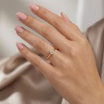 Годежен пръстен от жълто злато Classic Shine