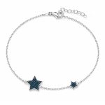 Златна гривна London STAR