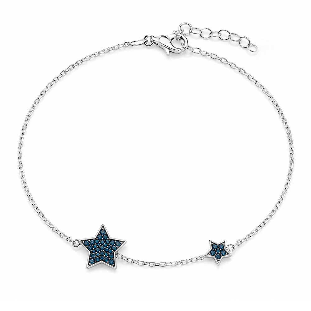 Златна гривна London STAR