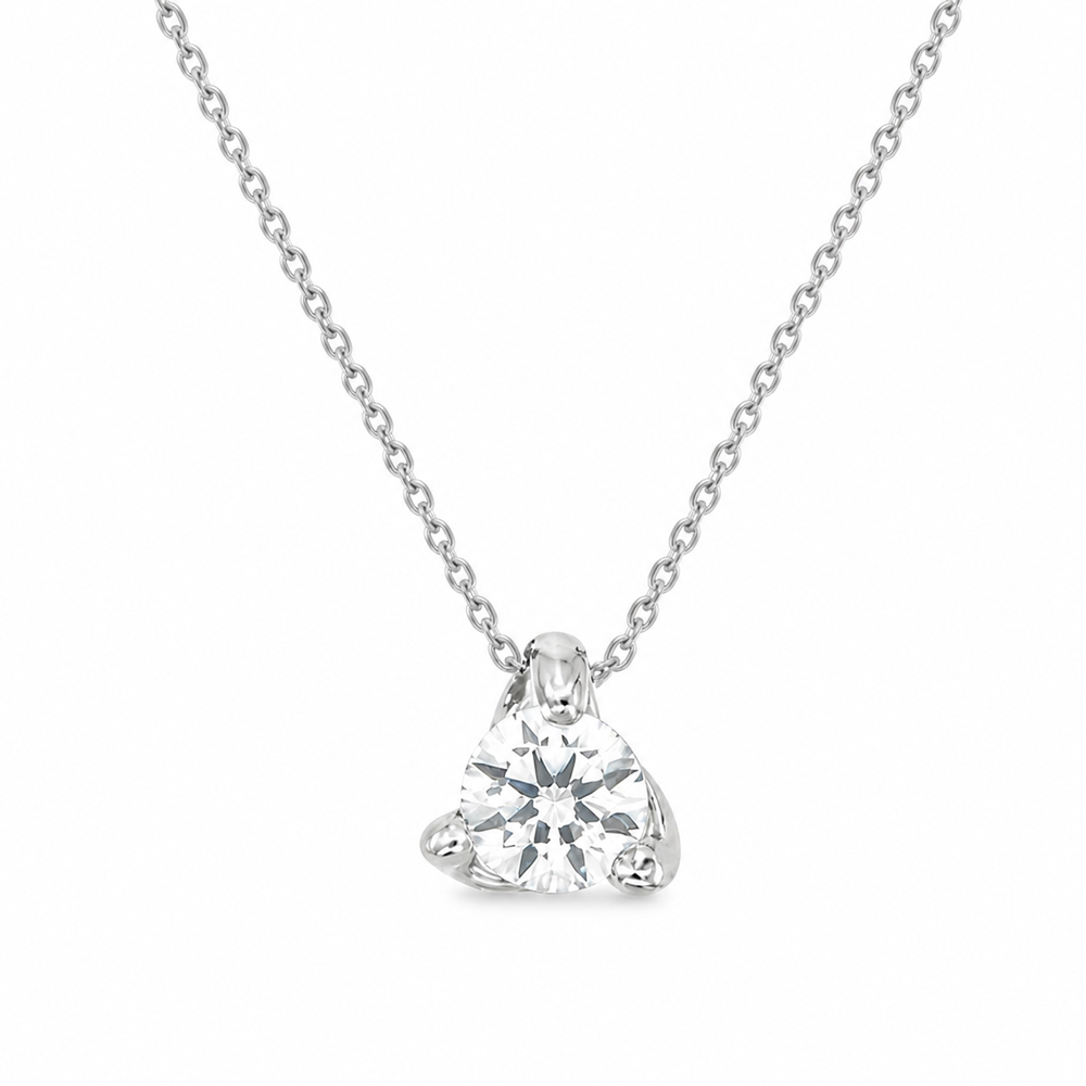 Златно колие Solitaire Grace