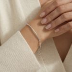 Гривна от бяло злато GOLD LINE