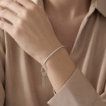 Гривна от бяло злато GOLD LINE