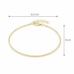 Златна гривна GOLD LINE