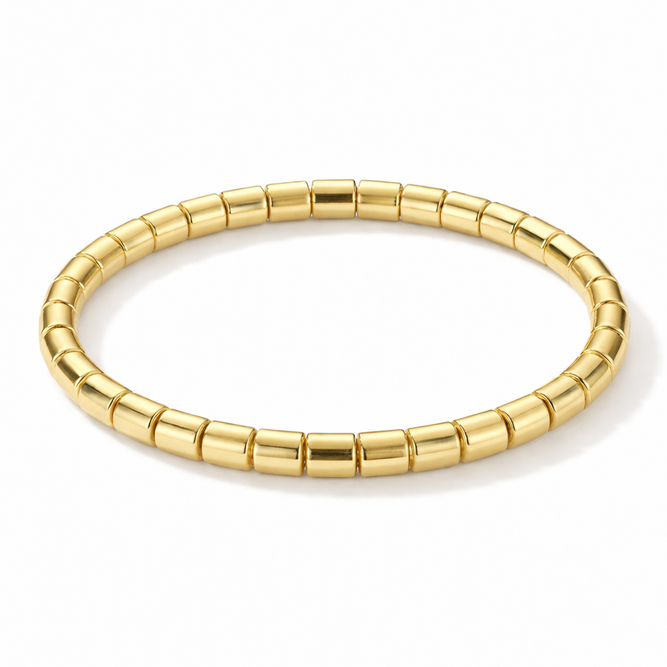 Златна гривна Golden Tube