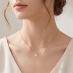 Златно колие Pearl Grace