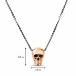 Златно колие с череп SKULL ICON