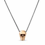 Златно колие с череп SKULL ICON